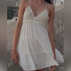 Aerie Crochet Dress